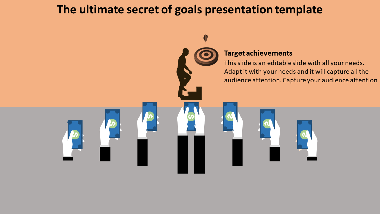 Free - Glorious Goal Achievement Slide Presentation Templates